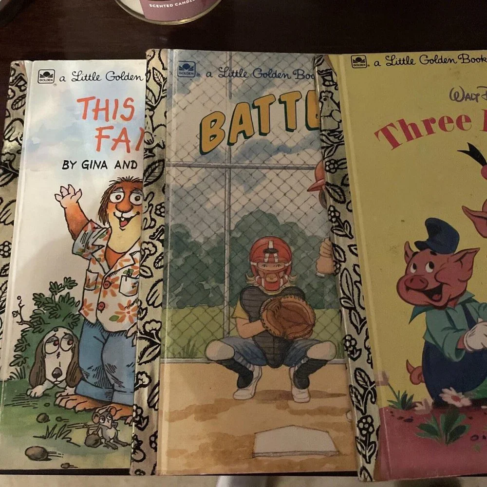7 Golden Book Lot. Pre-owned Condition. Older titles. - Picture 1 of 10